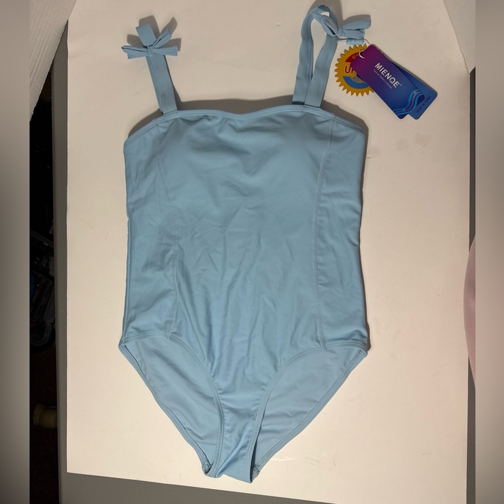 Light Blue One-Piece Swimsuit - Children’s XL